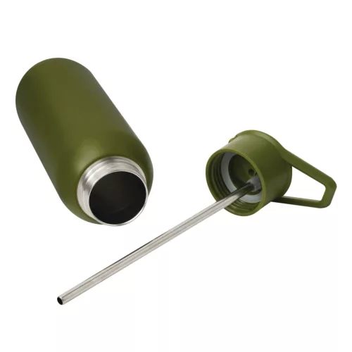 TREKSTEEL - Vákuumszigetelt kulacs (katonaizöld)
