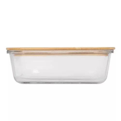 ROSILI L - ételtároló doboz, bambusz fedéllel: kapacitása kb. 1060 ml