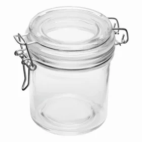   CLICKY S - üveg tárolóedény csatos fedéllel, kapacitása kb. 280 ml