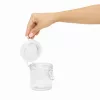 CLICKY S - üveg tárolóedény csatos fedéllel, kapacitása kb. 280 ml