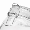 CLICKY M - üveg tárolóedény hintafedéllel, kapacitása kb. 500 ml