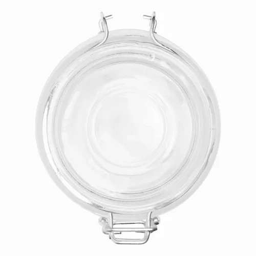 CLICKY L - üveg tárolóedény hintafedéllel, kapacitása kb. 750 ml