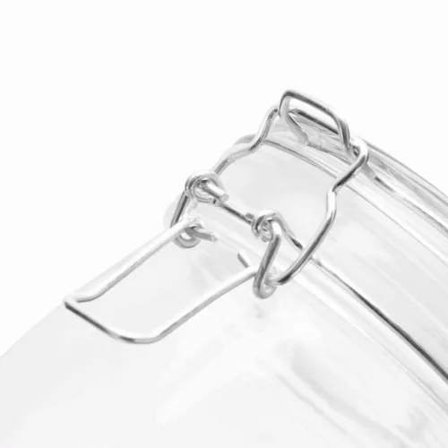CLICKY L - üveg tárolóedény hintafedéllel, kapacitása kb. 750 ml