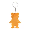 TEDDY - mackós kulcstartó (narancs)