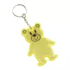 TEDDY - mackós kulcstartó (sárga)