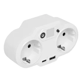   ENDLESS POWER NIGHT - USB-s hálózati töltő adapter éjszakai fénnyel