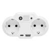ENDLESS POWER NIGHT - USB-s hálózati töltő adapter éjszakai fénnyel