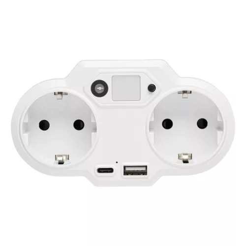 ENDLESS POWER NIGHT - USB-s hálózati töltő adapter éjszakai fénnyel