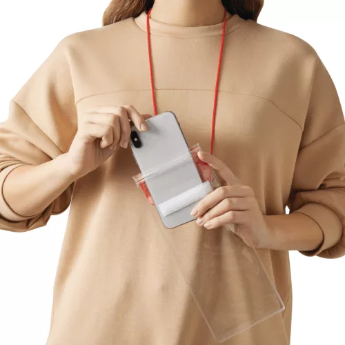 SMART SPLASH XL - mobiltelefon tartó (vörös)