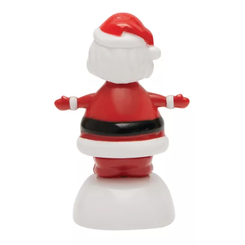 SANTA - napelemes télapó figura (vörös / télapó)
