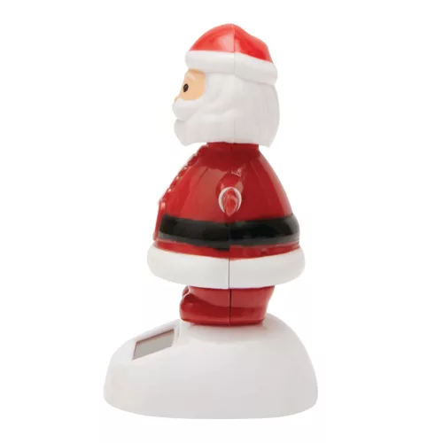 SANTA - napelemes télapó figura (vörös / télapó)