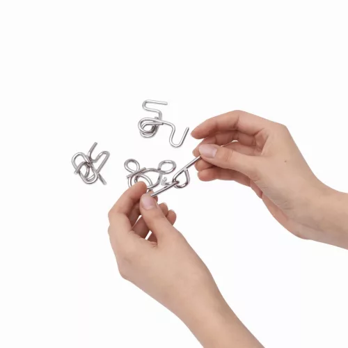 CLEVER CONCEPTION - ördöglakat fém ügyességi játék