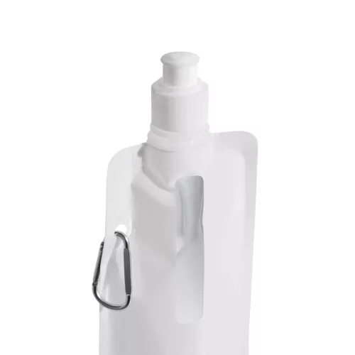 AQUAFOLD - összehajtható vizes palack (fehér)