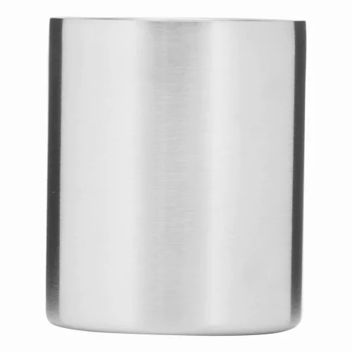 HIKING DAY - rozsdamentes acél bögre (ezüst, fekete)