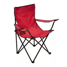 SUNNY DAY - strand- és kempingszék (vörös)