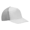 UP TO DATE - 5 paneles baseball sapka (fehér, szürke)