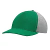 UP TO DATE - 5 paneles baseball sapka (sötétzöld, szürke)