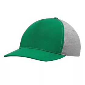   UP TO DATE - 5 paneles baseball sapka (sötétzöld, szürke)