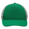 UP TO DATE - 5 paneles baseball sapka (sötétzöld, szürke)