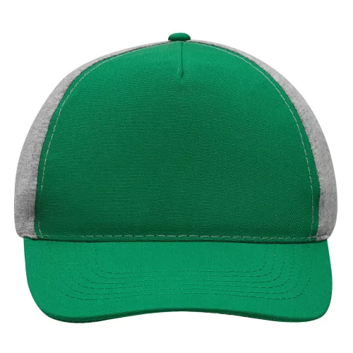 UP TO DATE - 5 paneles baseball sapka (sötétzöld, szürke)