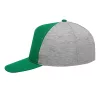 UP TO DATE - 5 paneles baseball sapka (sötétzöld, szürke)