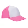 SHINY - 5 paneles baseball sapka (fehér, pink)