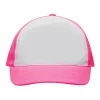 SHINY - 5 paneles baseball sapka (fehér, pink)