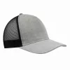 CASUAL FIT - 5 paneles baseball sapka (fekete, szürke)