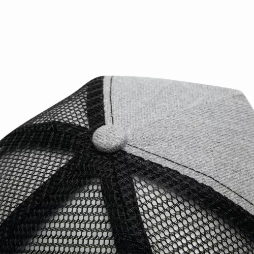 CASUAL FIT - 5 paneles baseball sapka (fekete, szürke)