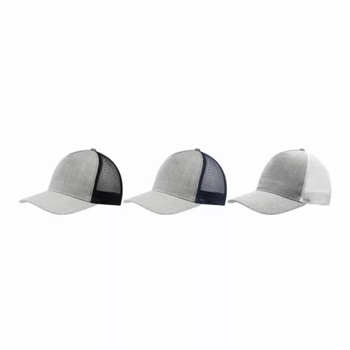CASUAL FIT - 5 paneles baseball sapka (kék, szürke)