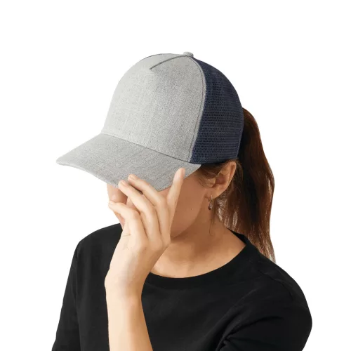CASUAL FIT - 5 paneles baseball sapka (kék, szürke)