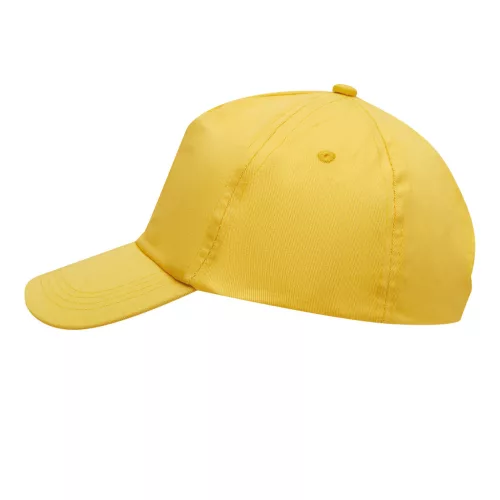 FAVOURITE - 5 paneles baseball sapka (sárga)