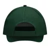 FAVOURITE - 5 paneles baseball sapka (sötétzöld)