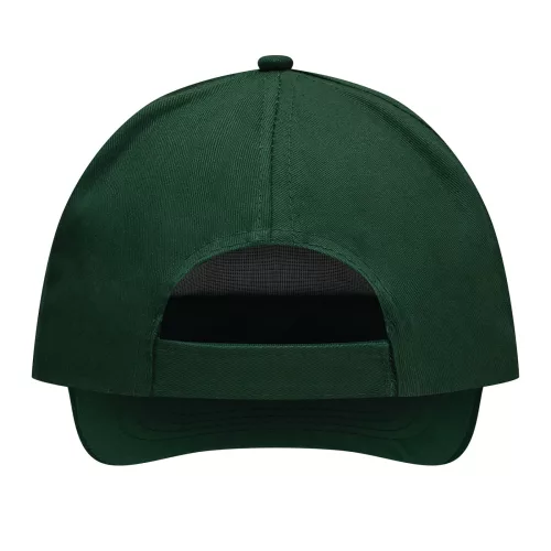 FAVOURITE - 5 paneles baseball sapka (sötétzöld)