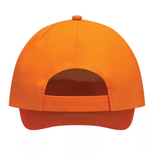 FAVOURITE - 5 paneles baseball sapka (narancssárga)