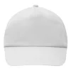 KIDDY WEAR - 5 paneles gyermek baseball sapka (fehér)