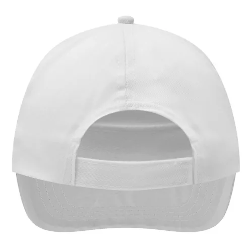 KIDDY WEAR - 5 paneles gyermek baseball sapka (fehér)