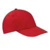 KIDDY WEAR - 5 paneles gyermek baseball sapka (vörös)