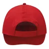 KIDDY WEAR - 5 paneles gyermek baseball sapka (vörös)