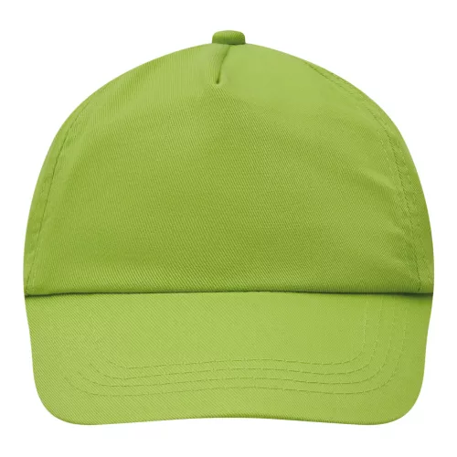 KIDDY WEAR - 5 paneles gyermek baseball sapka (világoszöld)