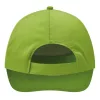 KIDDY WEAR - 5 paneles gyermek baseball sapka (világoszöld)