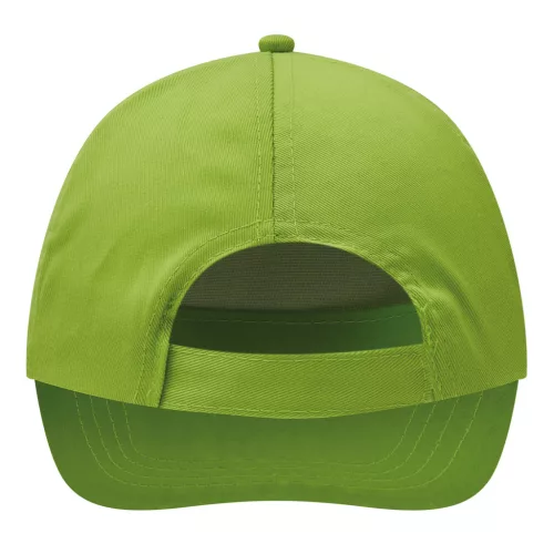 KIDDY WEAR - 5 paneles gyermek baseball sapka (világoszöld)