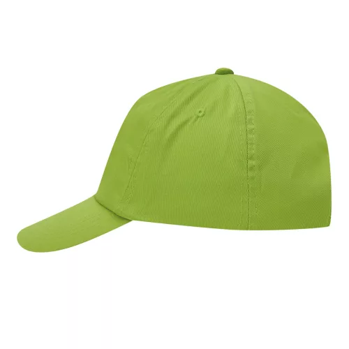 KIDDY WEAR - 5 paneles gyermek baseball sapka (világoszöld)