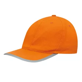 DETECTION - 6 paneles baseball sapka (narancs)