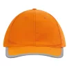 DETECTION - 6 paneles baseball sapka (narancs)