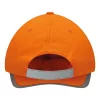 DETECTION - 6 paneles baseball sapka (narancs)