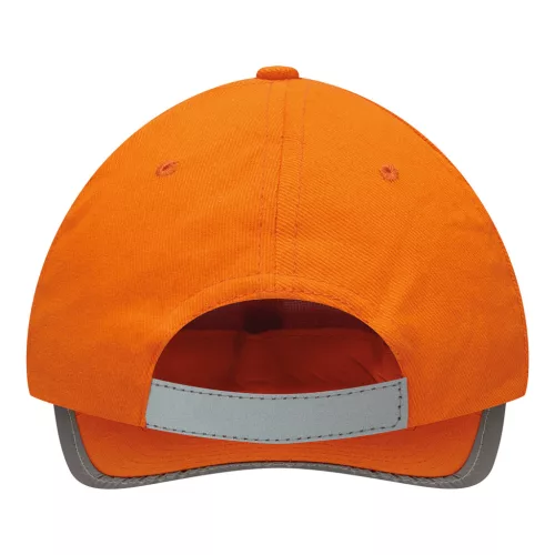 DETECTION - 6 paneles baseball sapka (narancs)