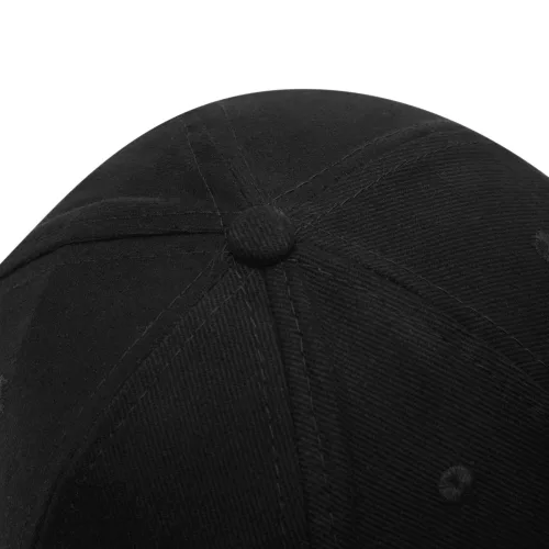 DETECTION - 6 paneles baseball sapka (fekete)
