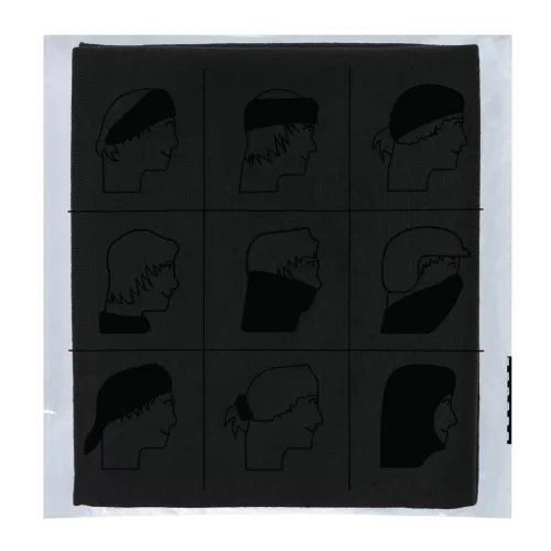 TRENDY - multifunkciós sál/kendő (fekete)