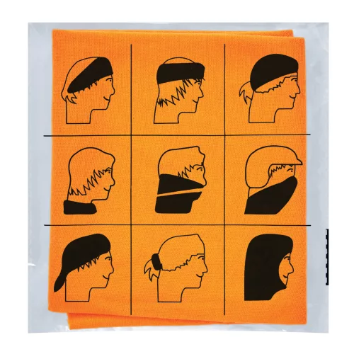 TRENDY - multifunkciós sál/kendő (narancssárga)